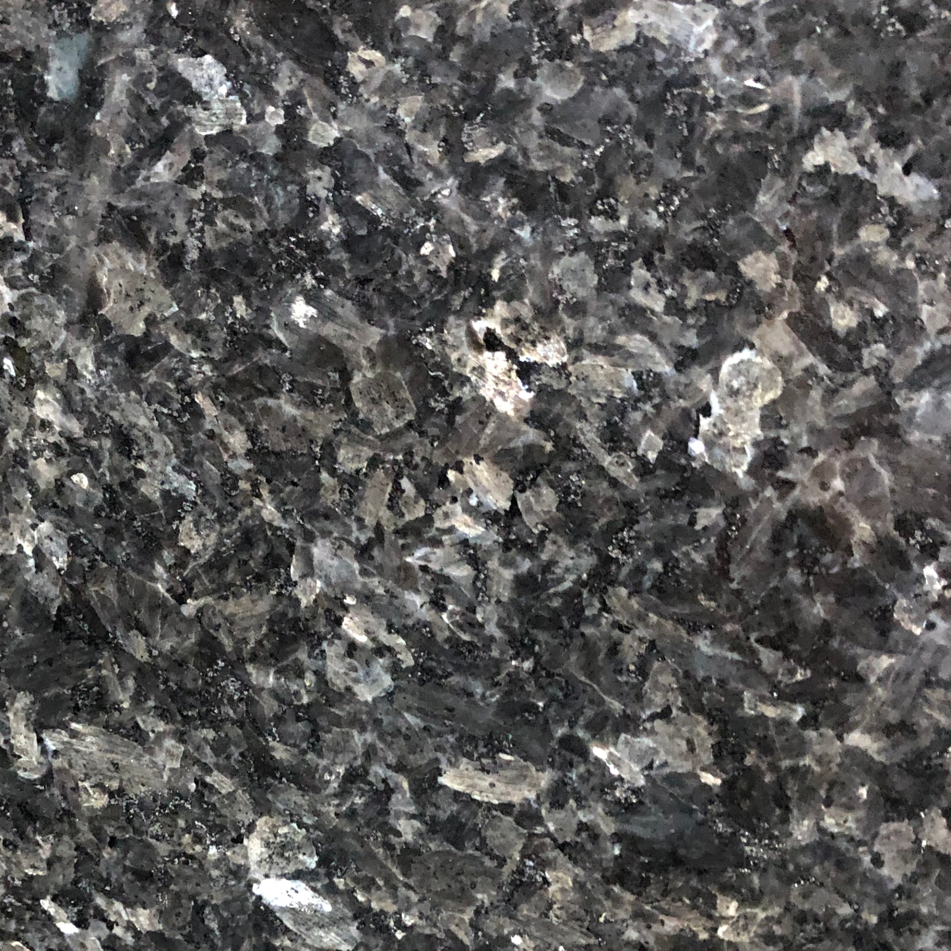 Blue Pearl countertop color sample