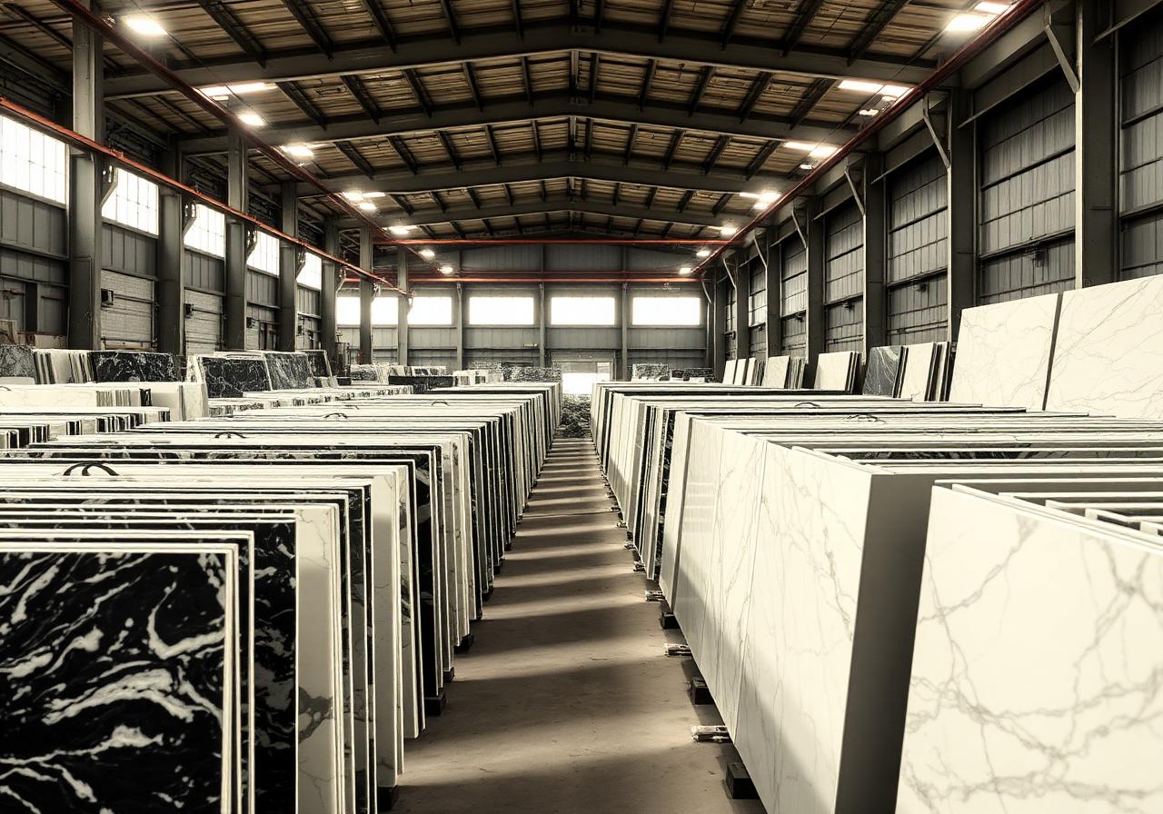 Granite Depot slab yard on Bay Street in Staten Island, NY